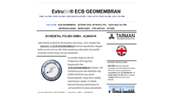 Desktop Screenshot of ecbgeomembran.net